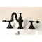 Kingston Brass KC7165TAL 8" Widespread Bathroom Faucet, Oil Rubbed Bronze KC7165TAL - alternate 2